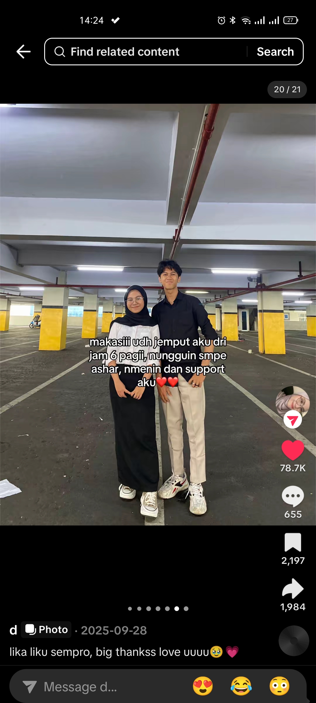 Kamu adalah kebahagiaanku...